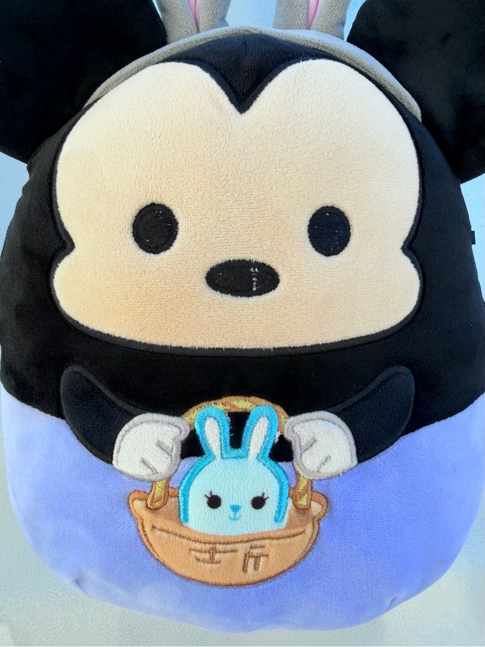 Squishmallows Disney Mickey Mouse 12” Easter Bunny Plush Toy - Picture 6 of 9